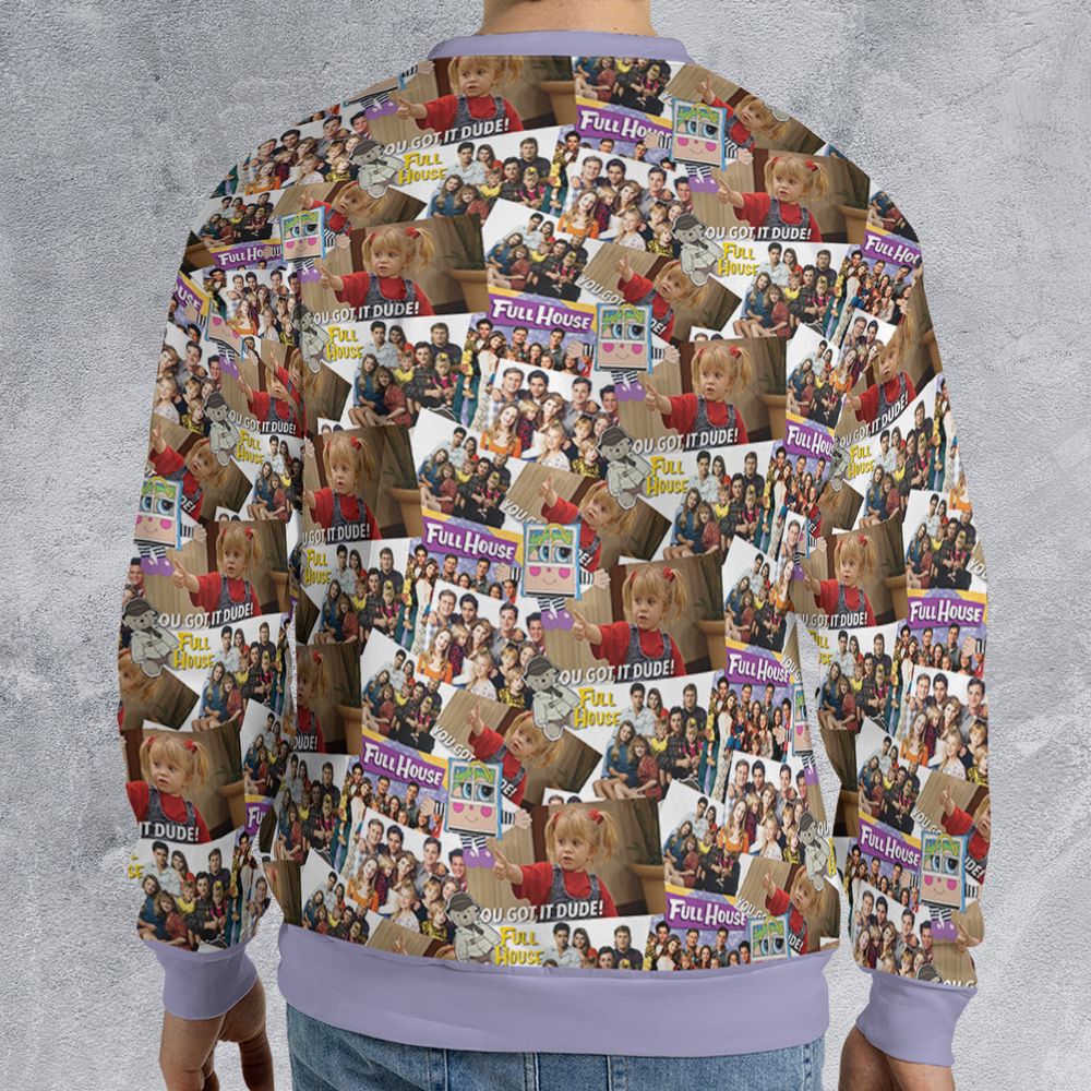 All-over Print Sweatshirt - MU2H8UKT -  - 2