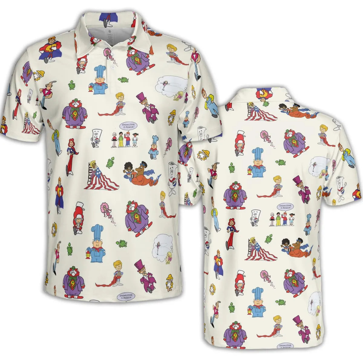 AOP Men/Women Polo Shirt - SJ62GQ91