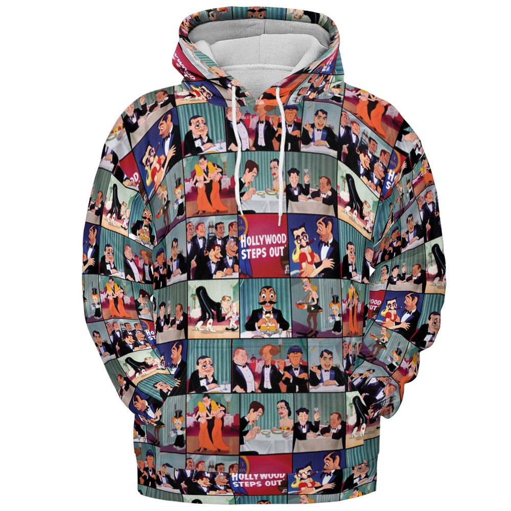 All-over Print Hoodie - QRH2PCR9 -  - 2