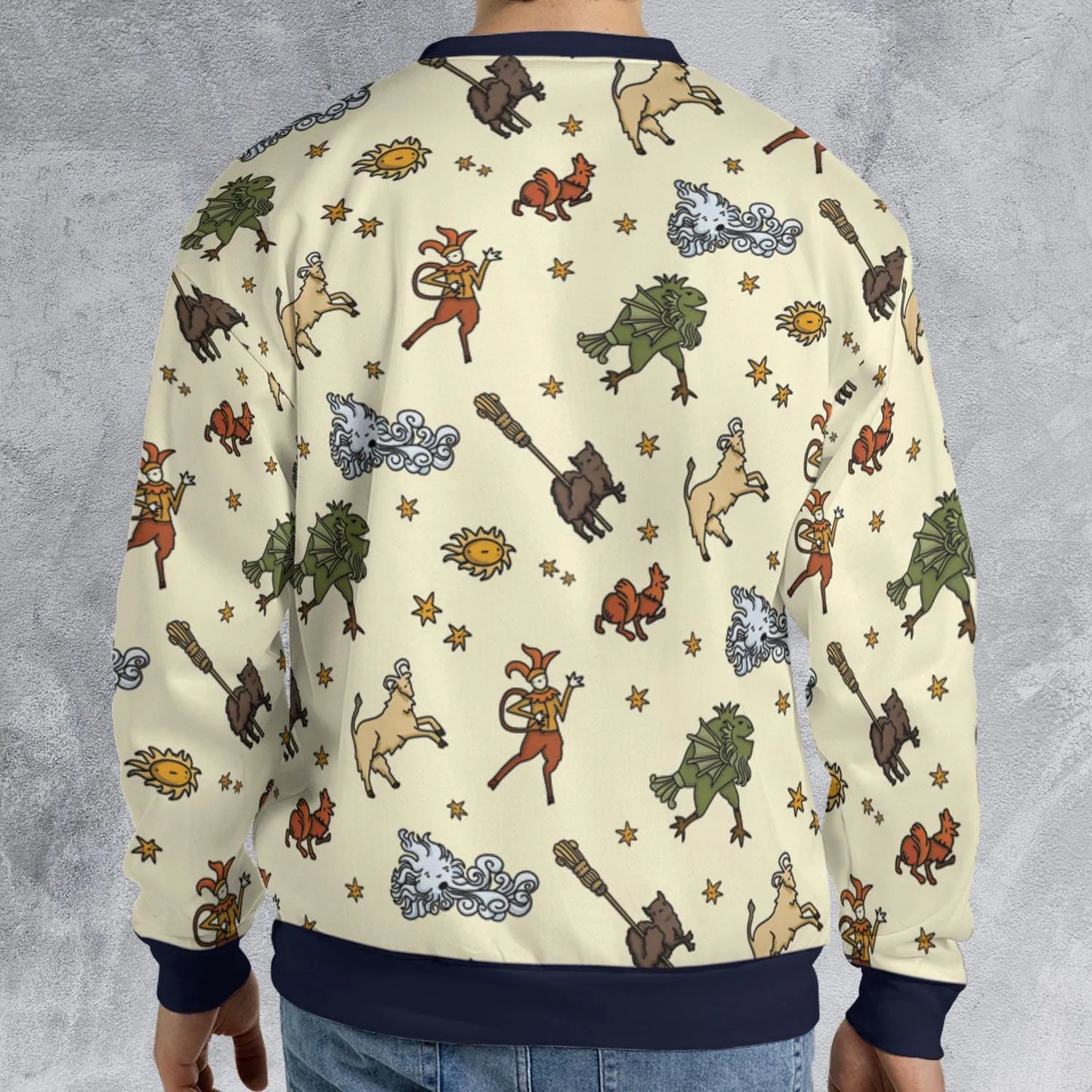 All-over Print Sweatshirt - NKFFQETQ