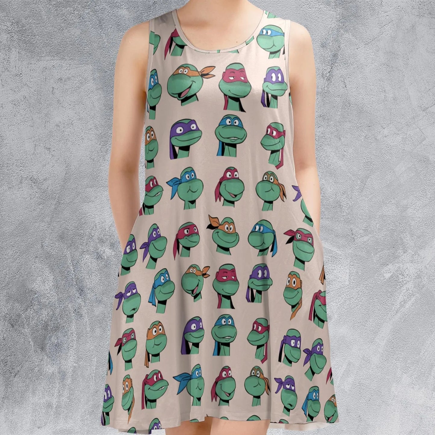 Sleeveless Dress - X4H3MD8D
