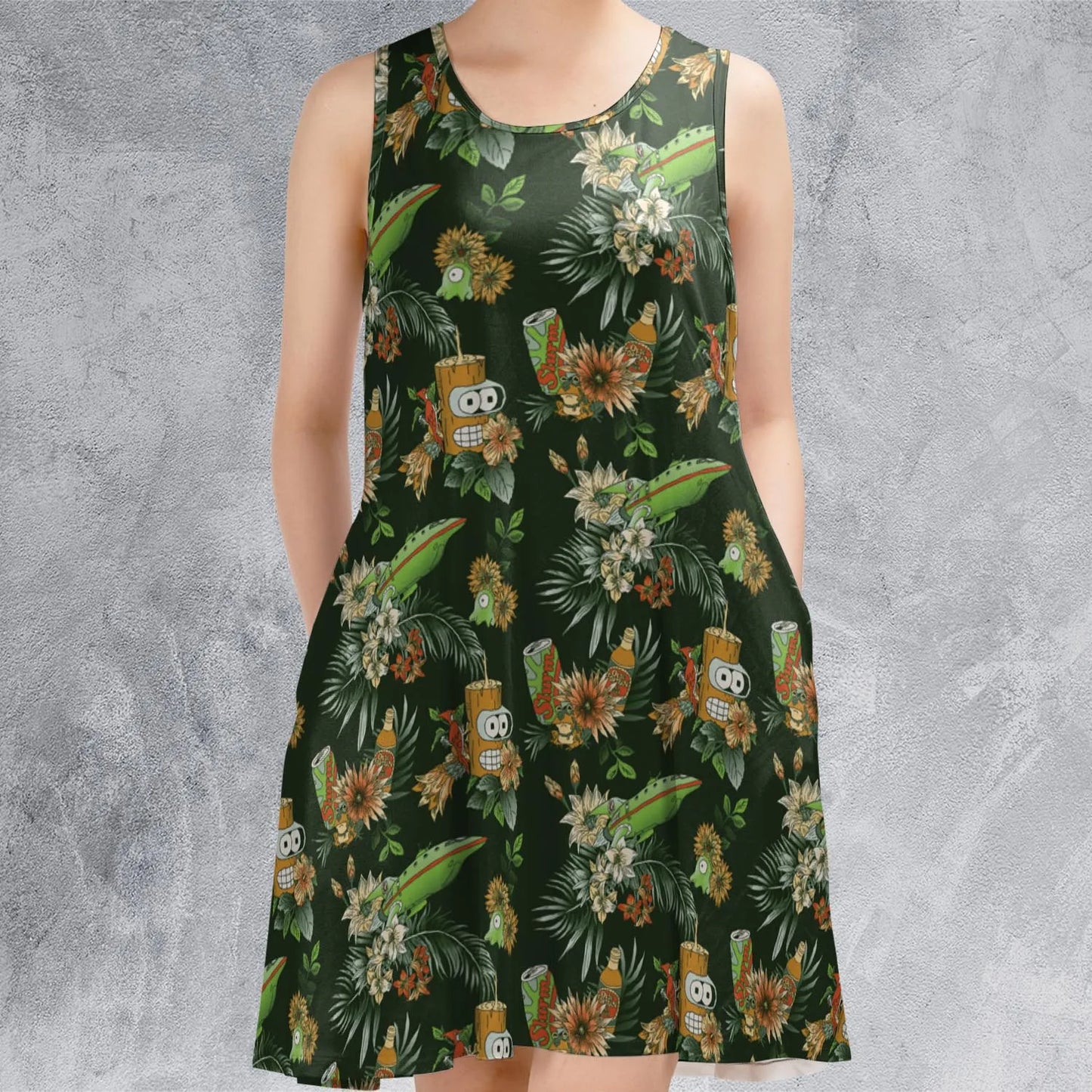 Sleeveless Dress - UHV4BHJZ