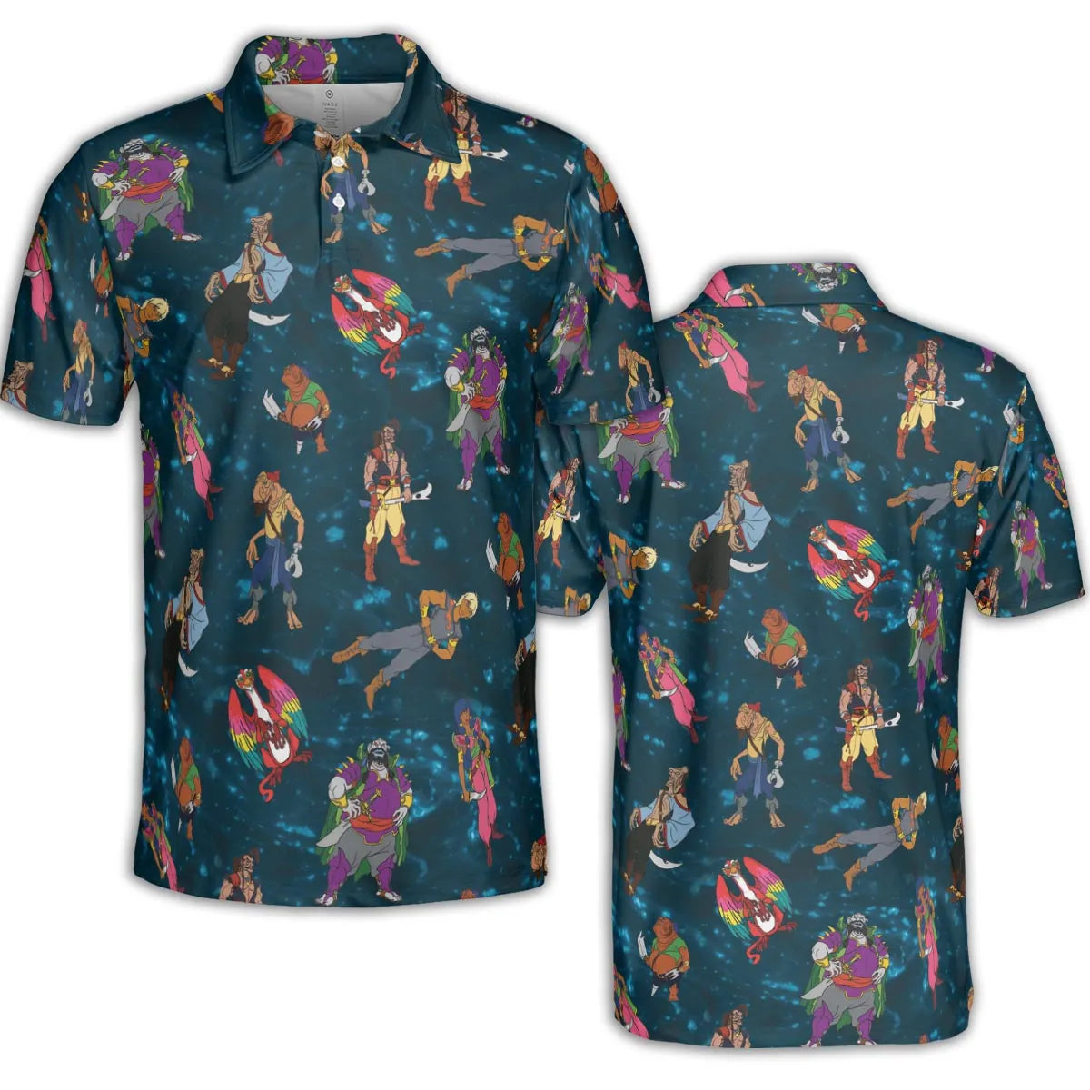 AOP Men/Women Polo Shirt - 2FH8EZLY