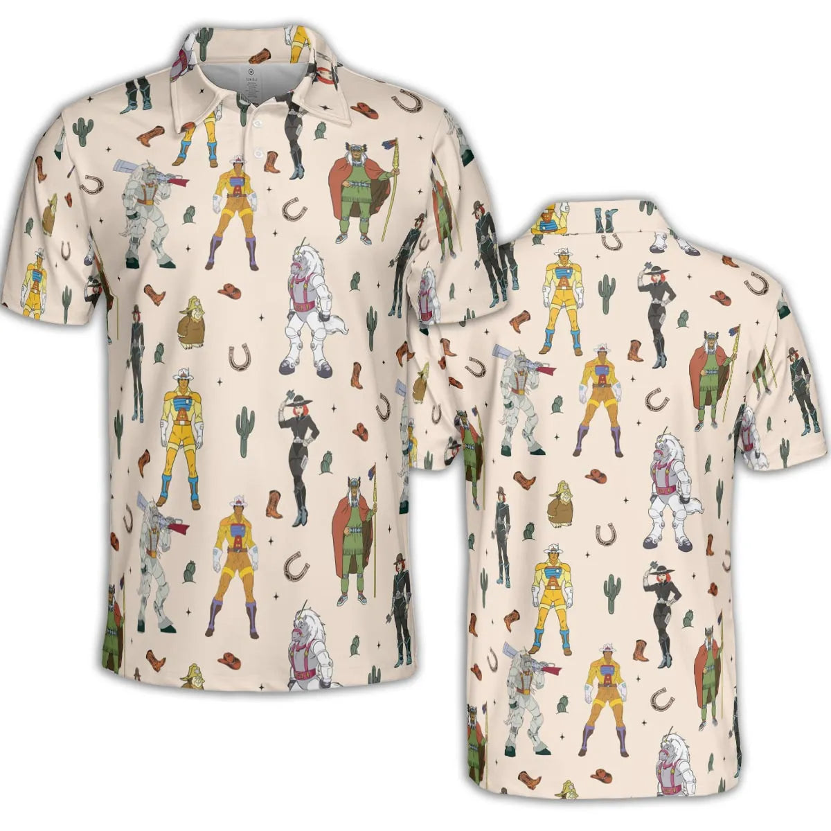 AOP Men/Women Polo Shirt - CH4S3KVQ