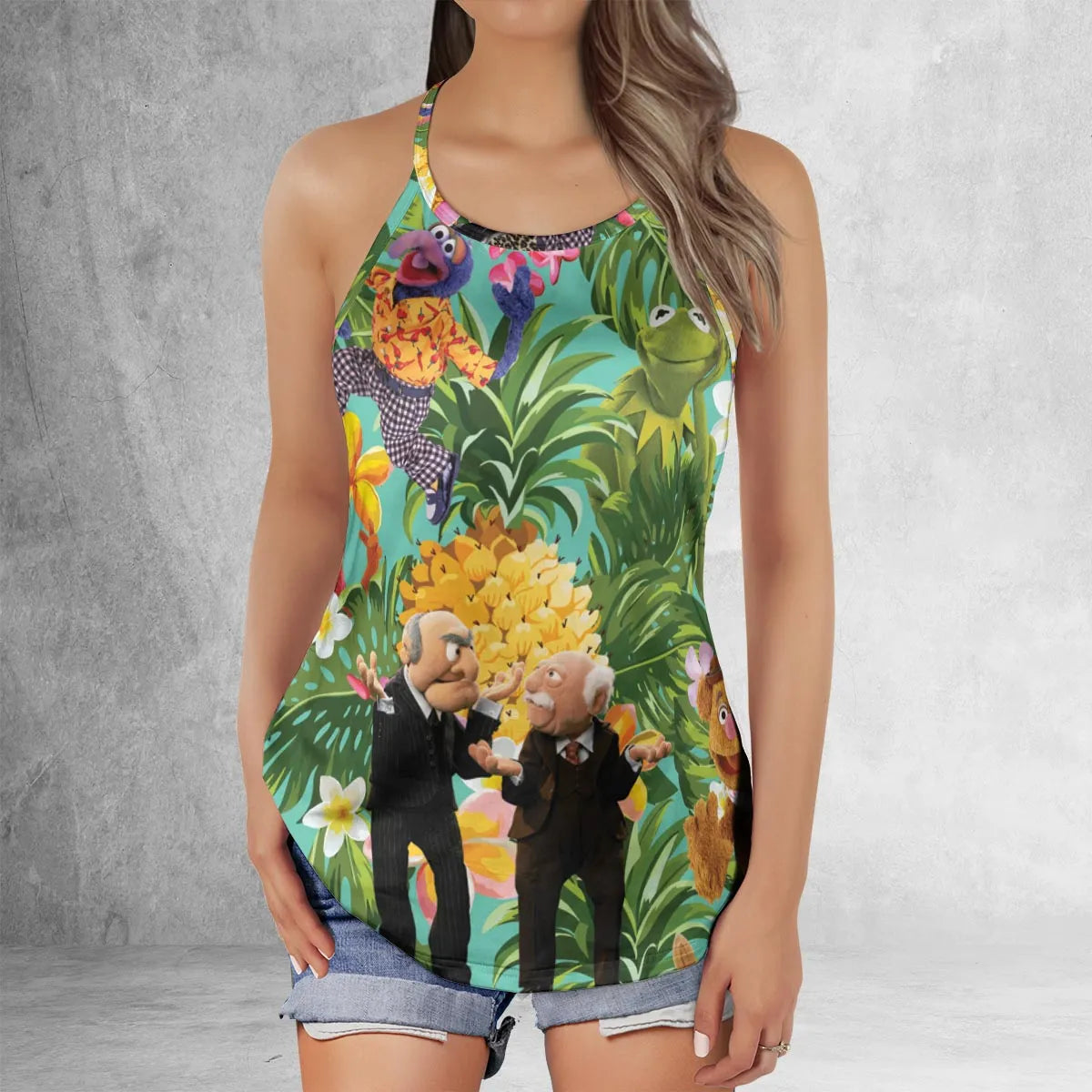 Criss Cross Tank Top - 52DA5G5Z