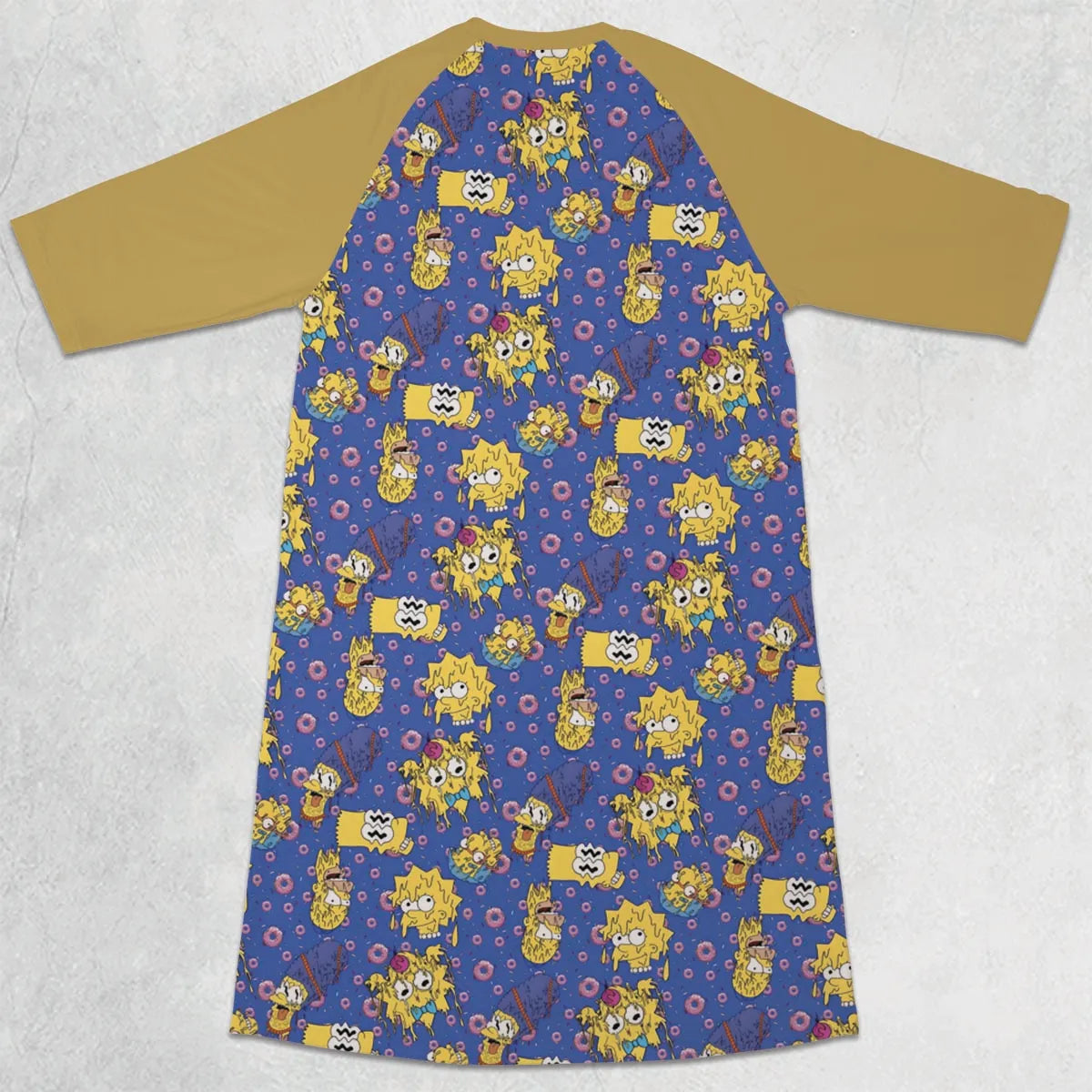 3/4 Sleeve Raglan Dress - Q6U3TPMC