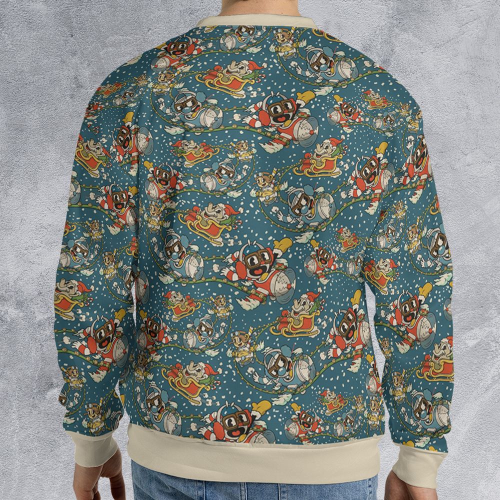 All-over Print Sweatshirt - KXR9CNKT -  - 2