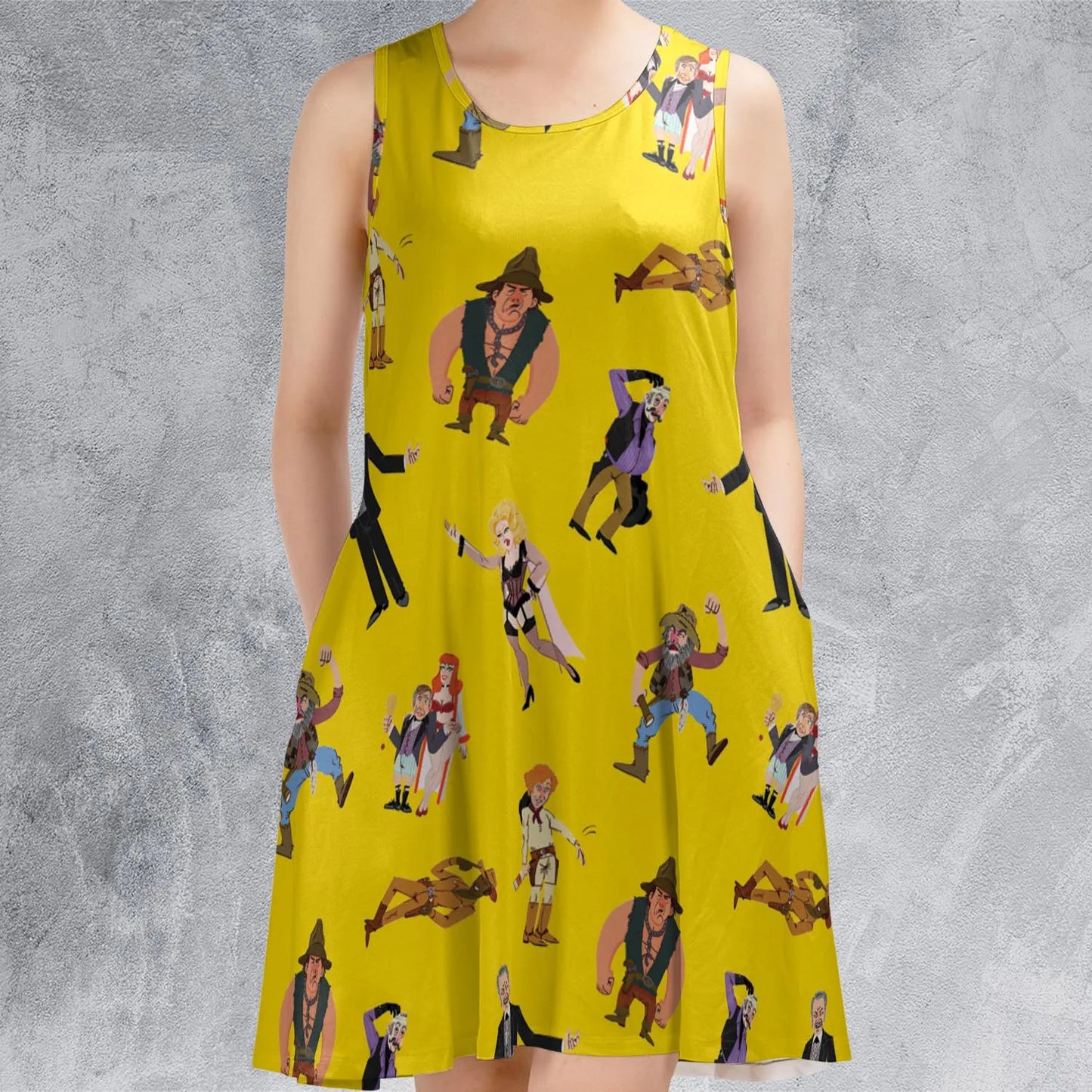 Sleeveless Dress - G7H5UL2C