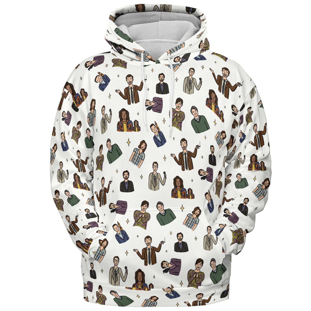 All-over Print Hoodie - 4GE8GY7A -  - 2