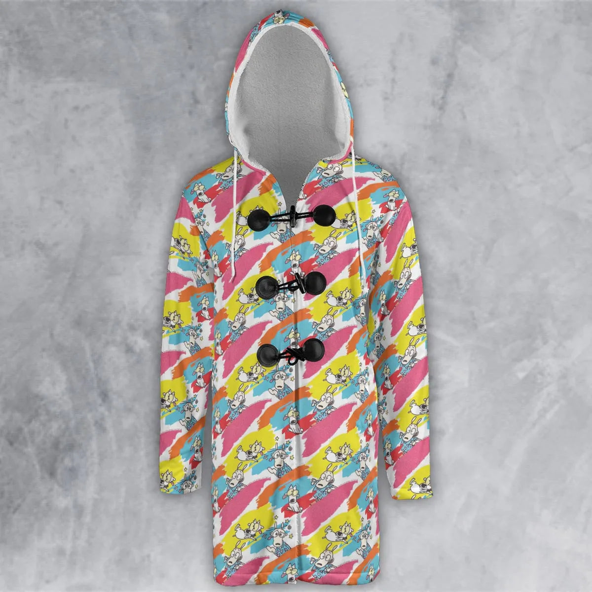 Hooded Cloak Coat - UF4DCJXL