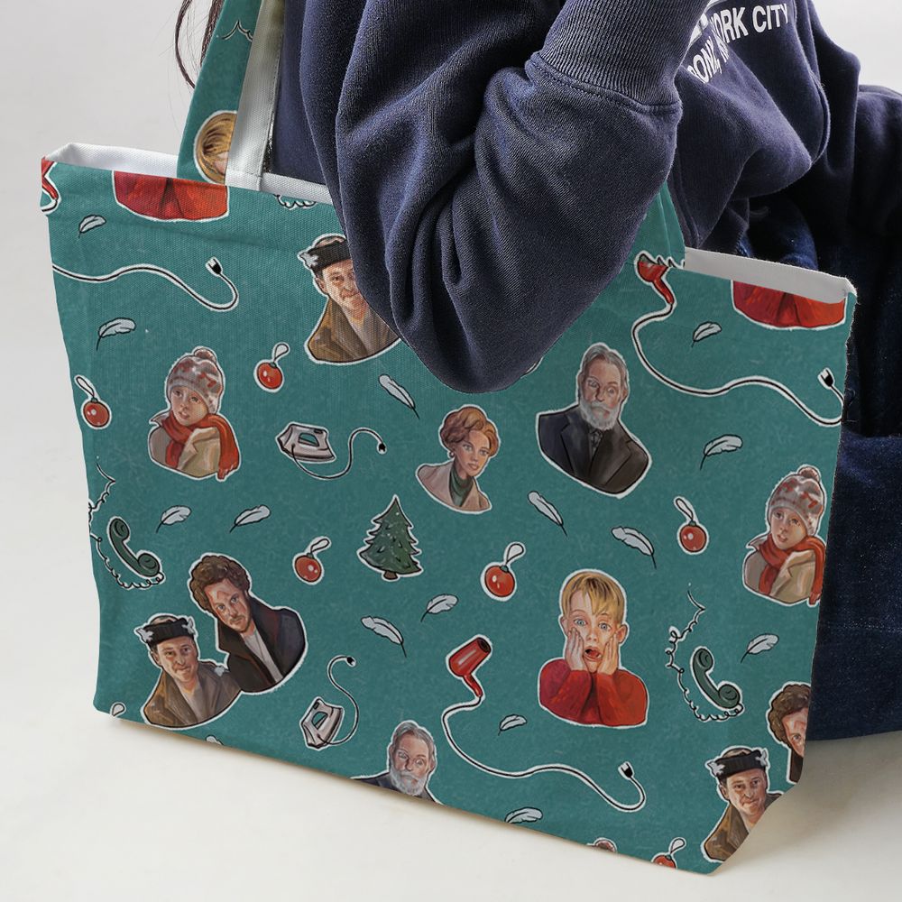 Large Tote Bag - QSPJPGVA -  - 2