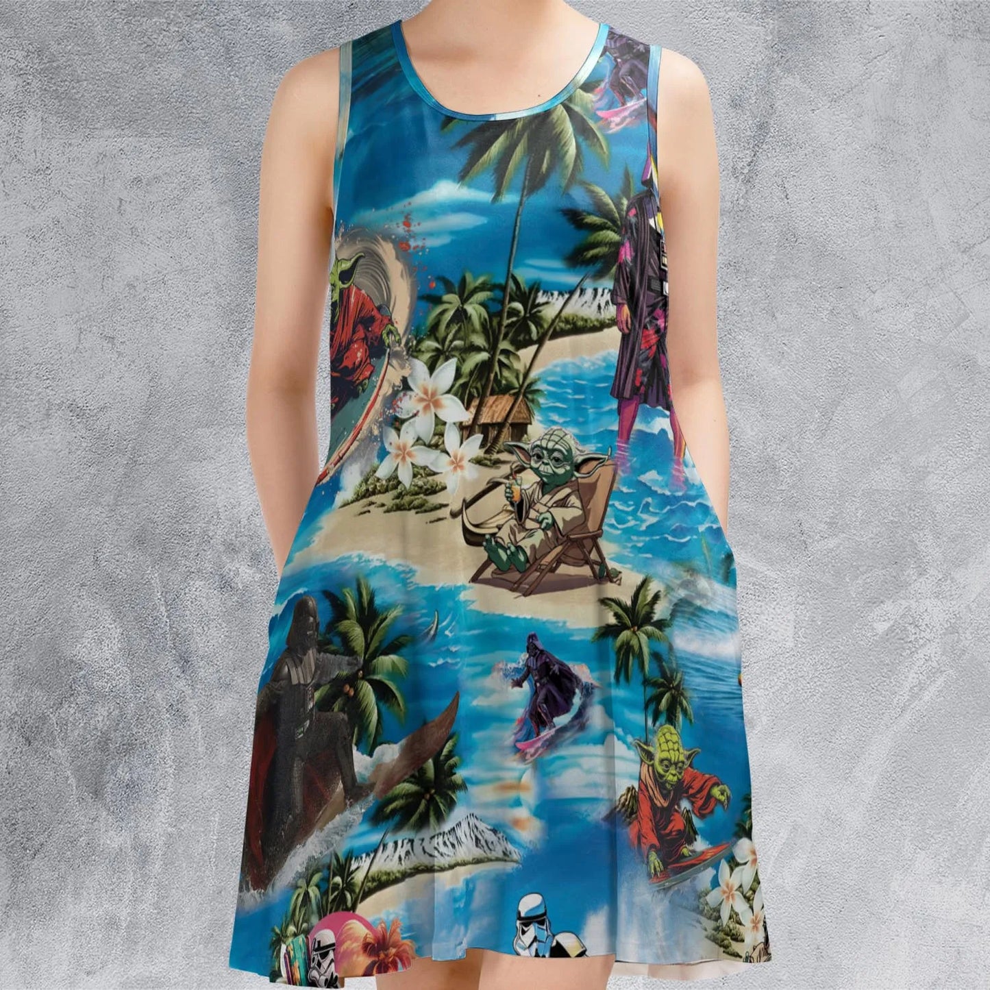 Sleeveless Dress - FNT6PUQ9