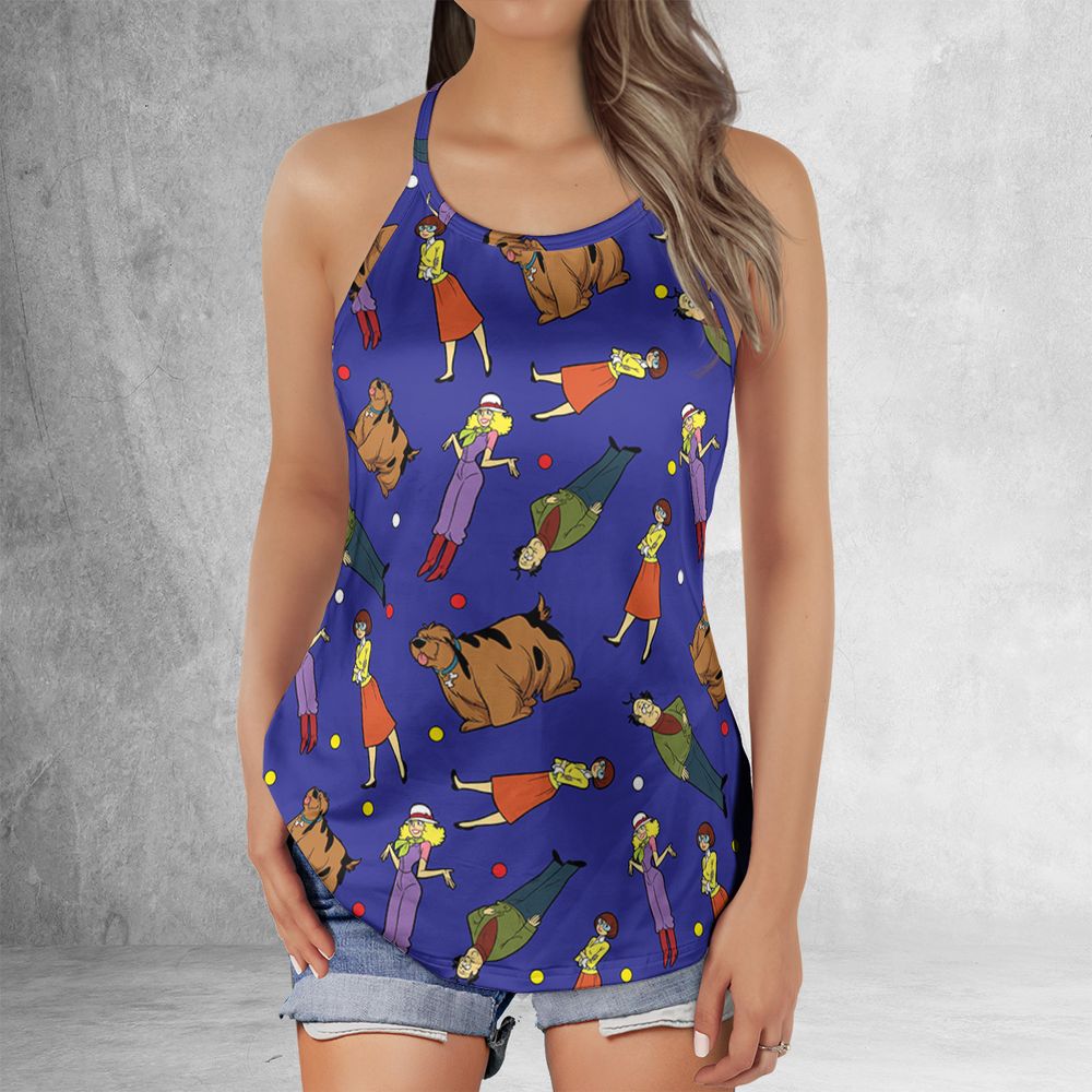 Criss Cross Tank Top - 6K4B4BND -  - 2
