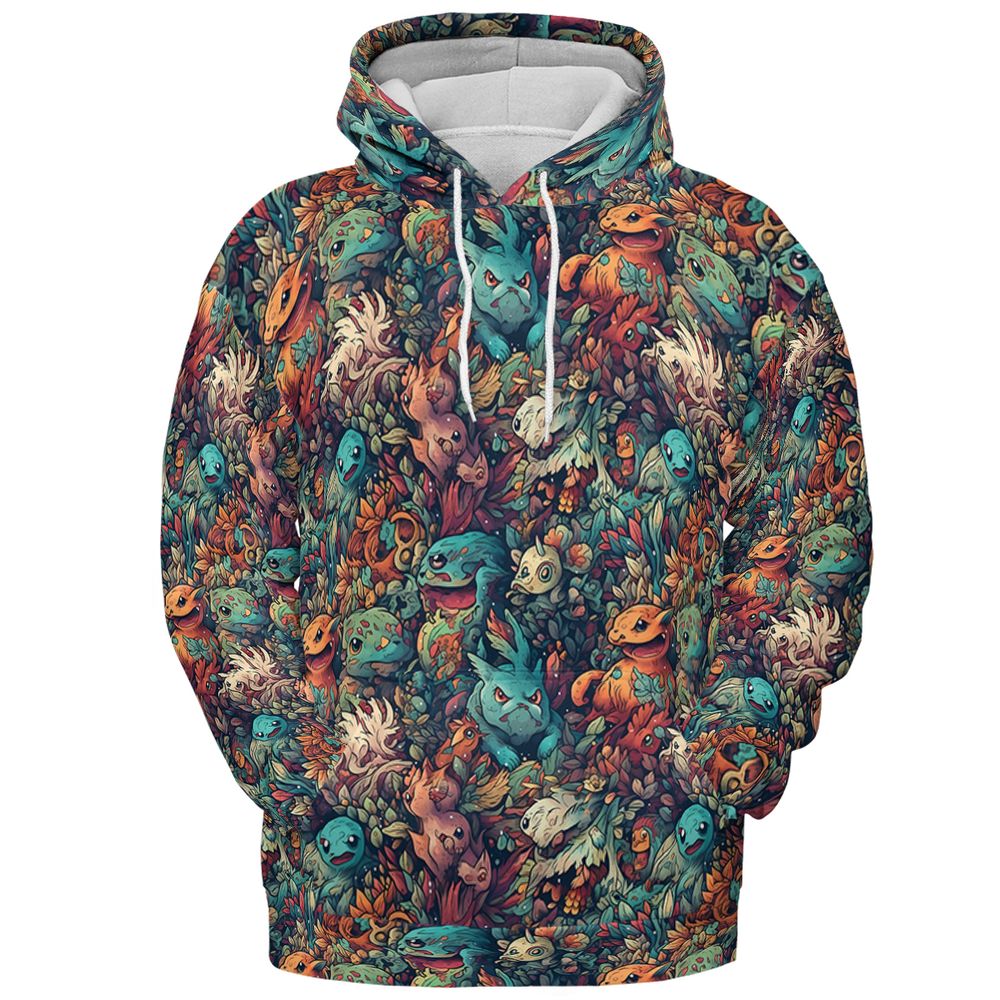All-over Print Hoodie - 19MCDB11 -  - 2