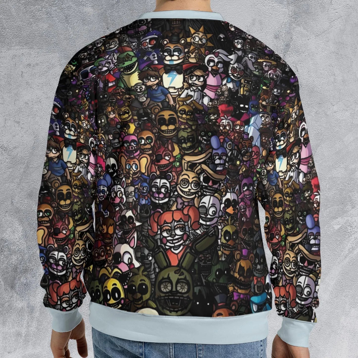 All-over Print Sweatshirt - 52TLST26
