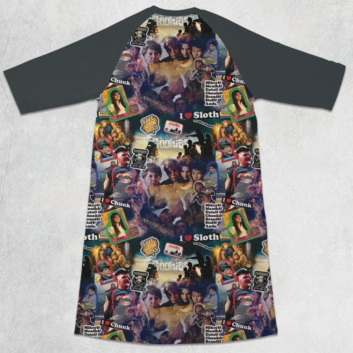 3/4 Sleeve Raglan Dress - EBHBTSDW