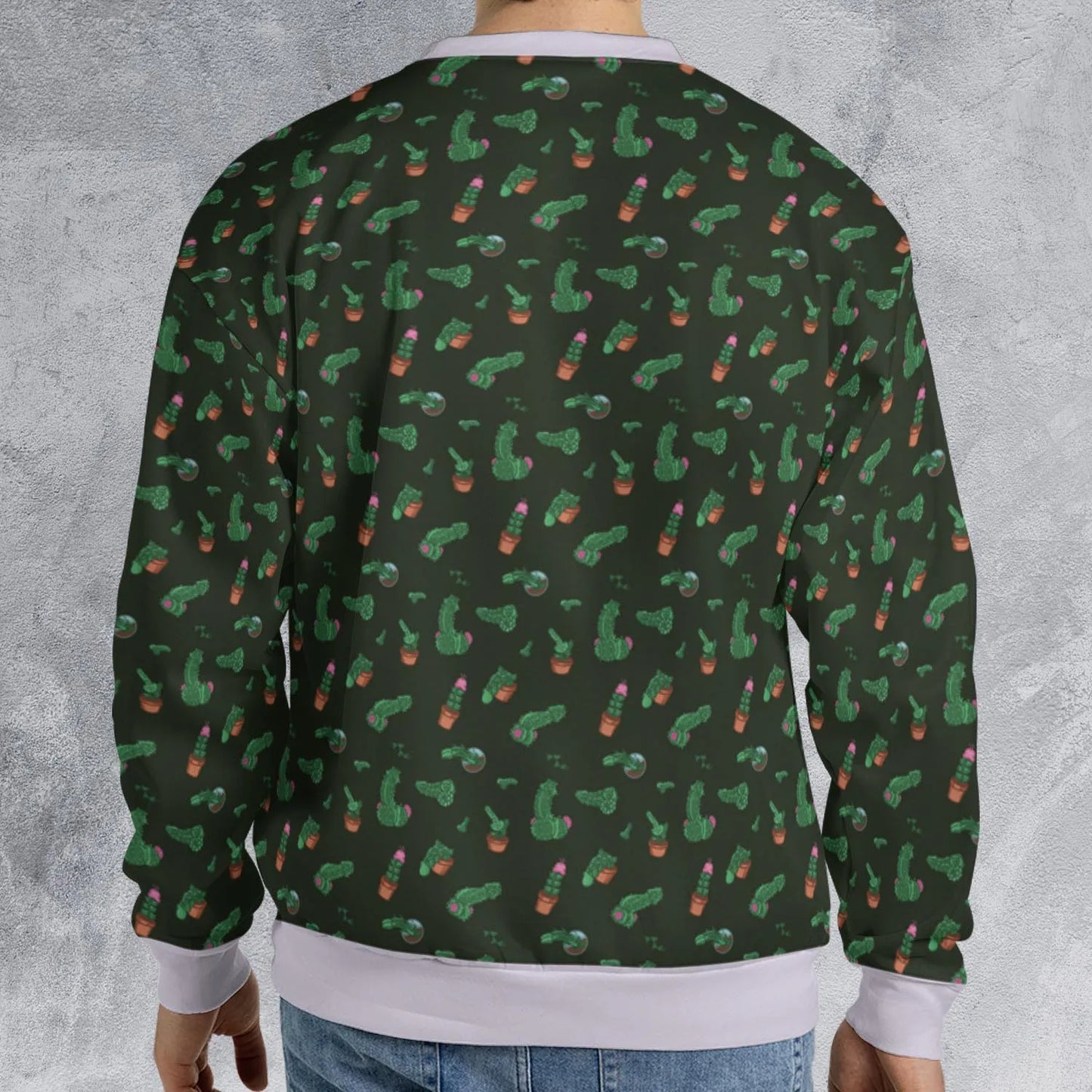 All-over Print Sweatshirt - PUA8H3MT