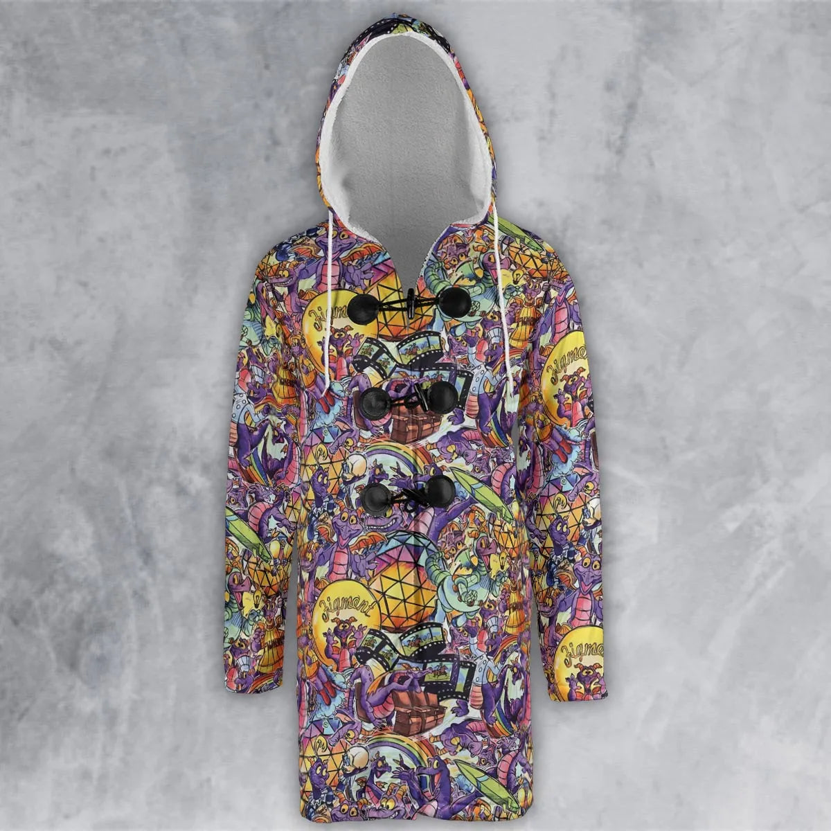 Hooded Cloak Coat - 9D298365
