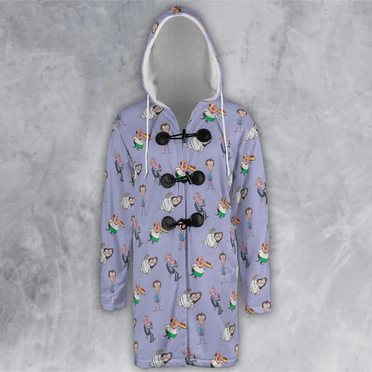 Hooded Cloak Coat - L8UWK6R2