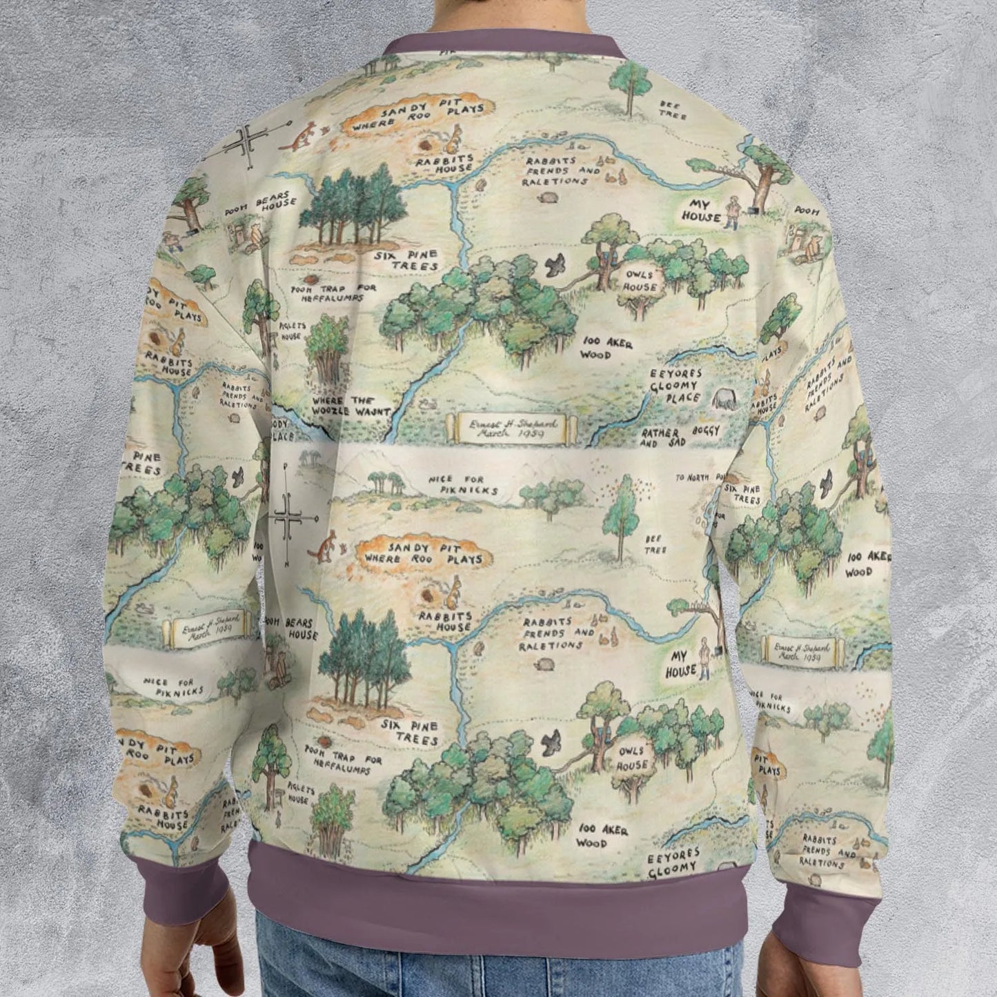 All-over Print Sweatshirt - ZA1HVY53