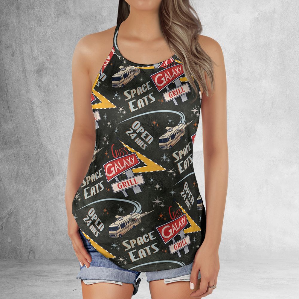 Criss Cross Tank Top - 8ASFCGK2 -  - 2