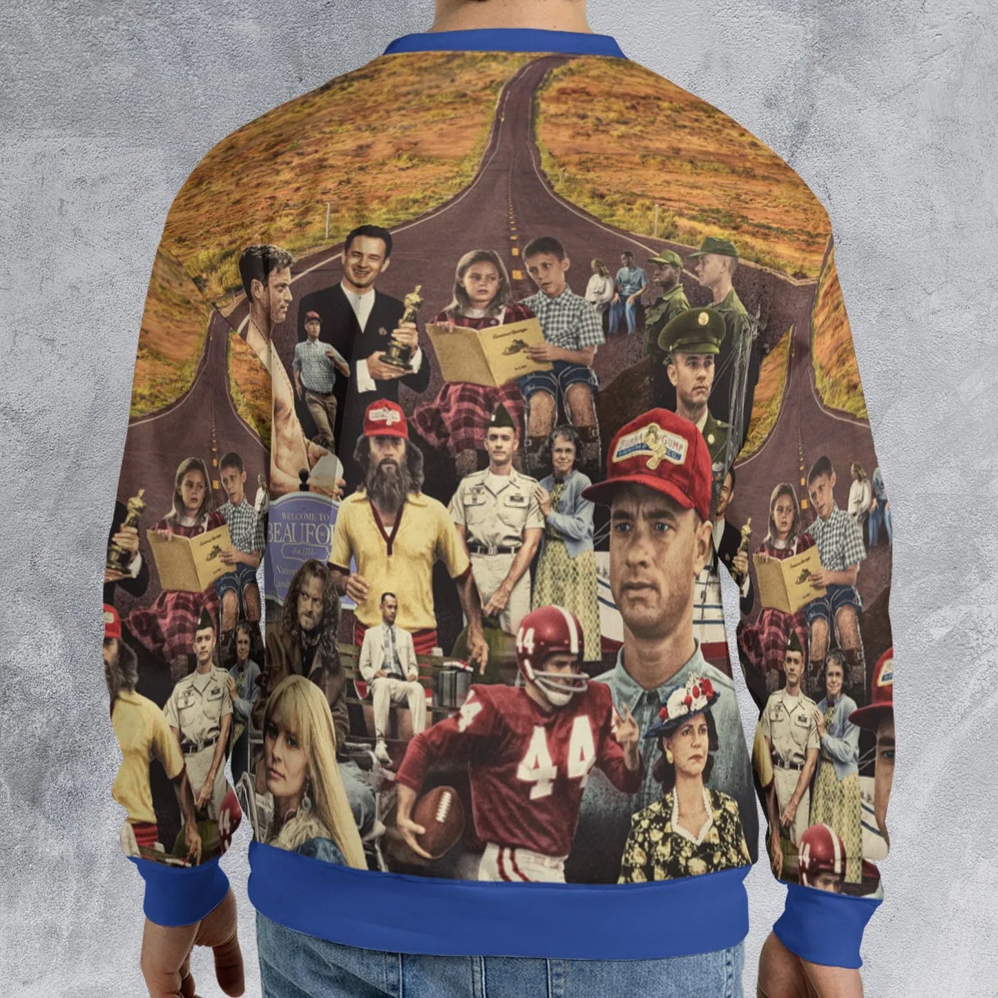 All-over Print Sweatshirt - E51BL5AA