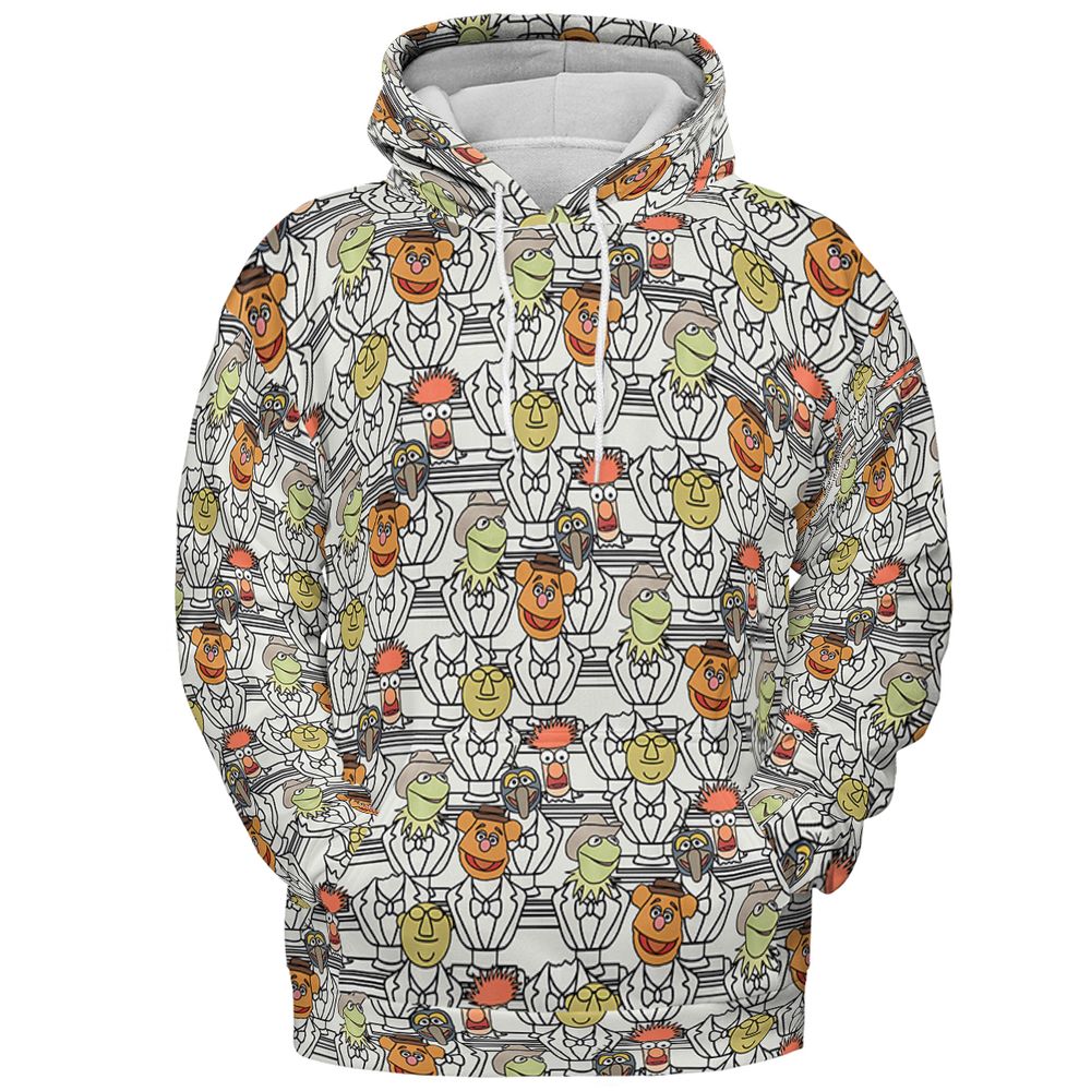 All-over Print Hoodie - WQSE65LD -  - 2