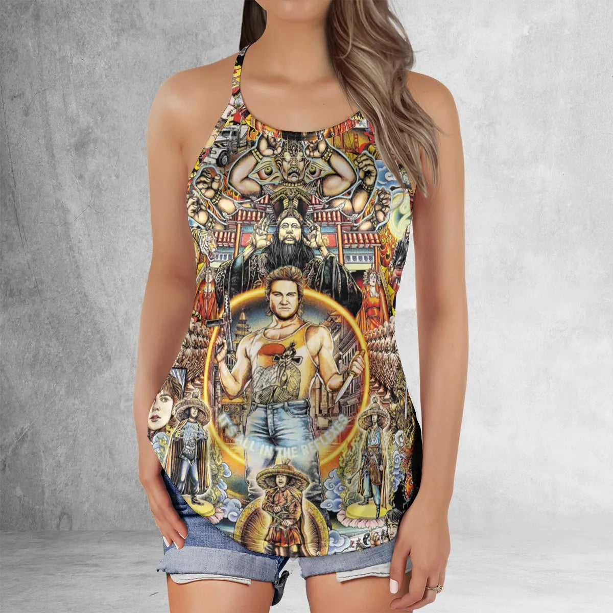 Criss Cross Tank Top - VMPUGDSF