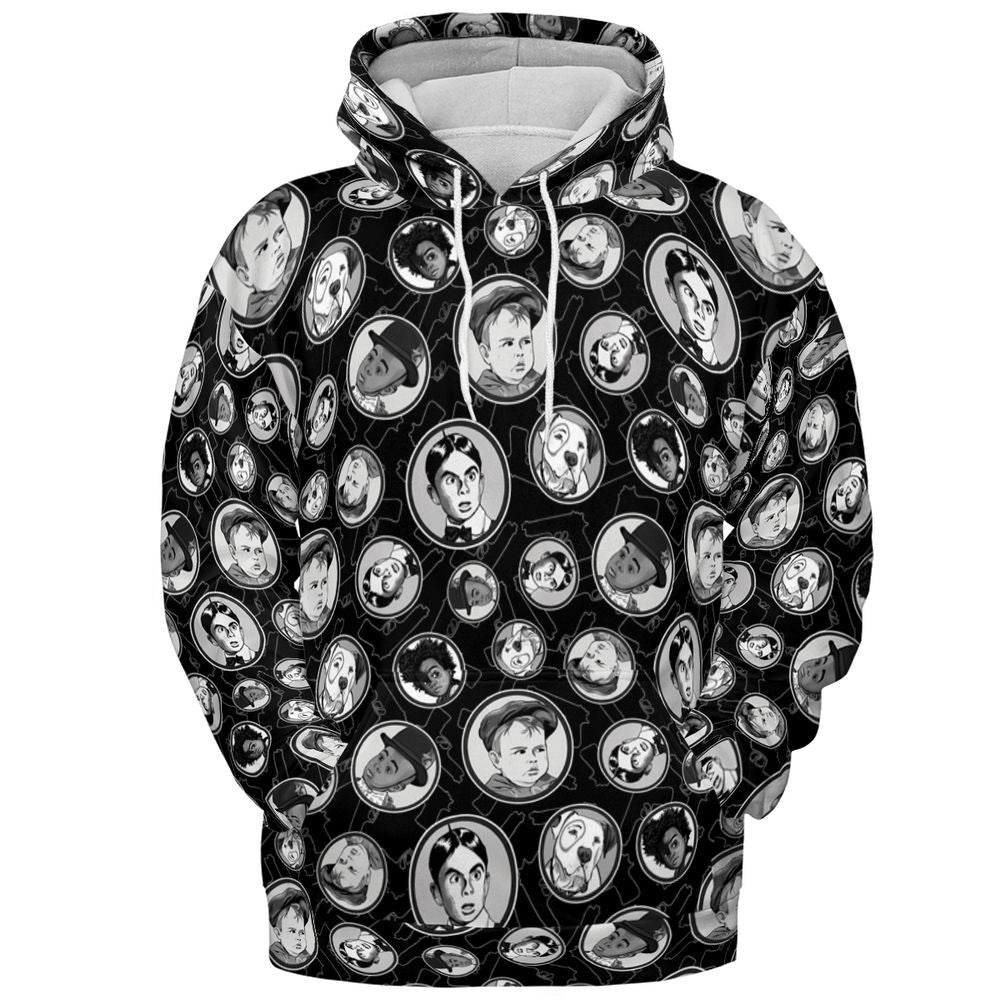 All-over Print Hoodie - J8XJPEQZ -  - 2