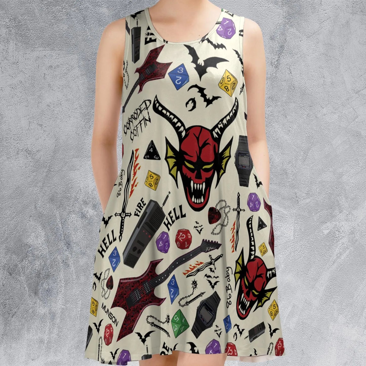 Sleeveless Dress - TQHT8HTD