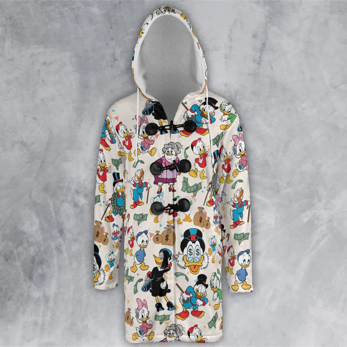 Hooded Cloak Coat - YJ6AMLQM