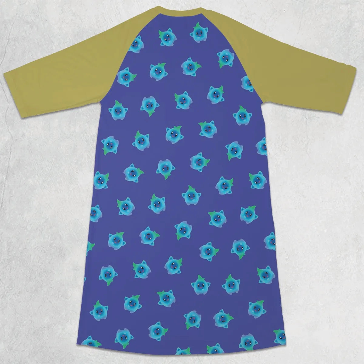 3/4 Sleeve Raglan Dress - G7H3WA3P