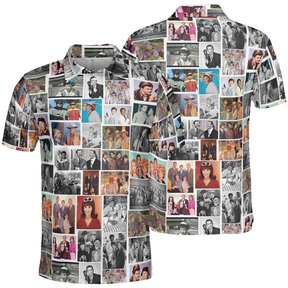 AOP Men/Women Polo Shirt - 5QLXG3VT -  - 2