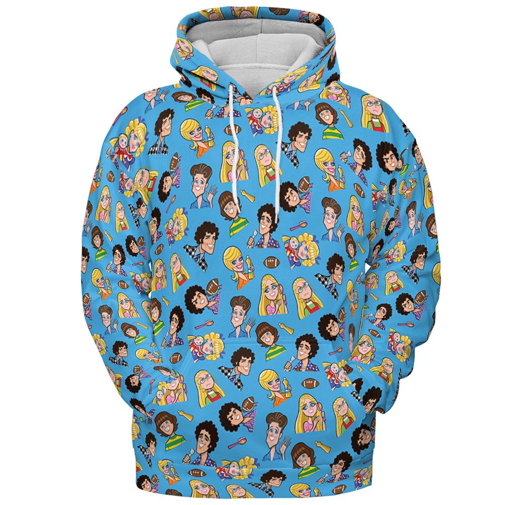 All-over Print Hoodie - SZMWKE5S -  - 2