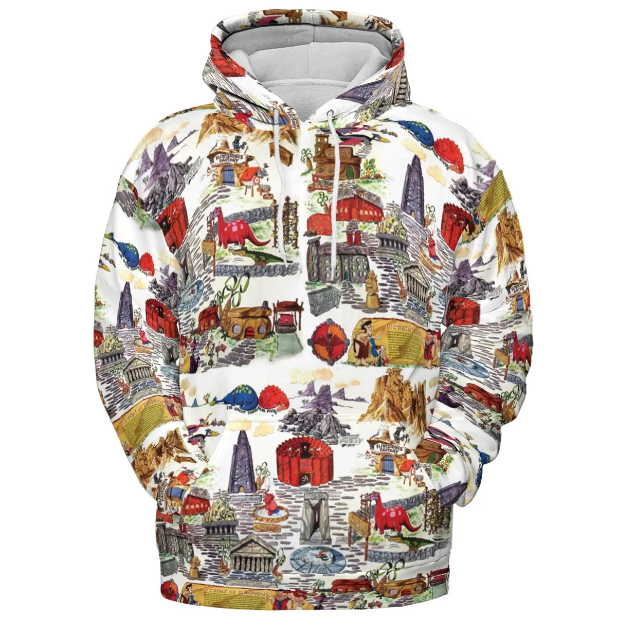 All-over Print Hoodie - 8FCQ3N8M
