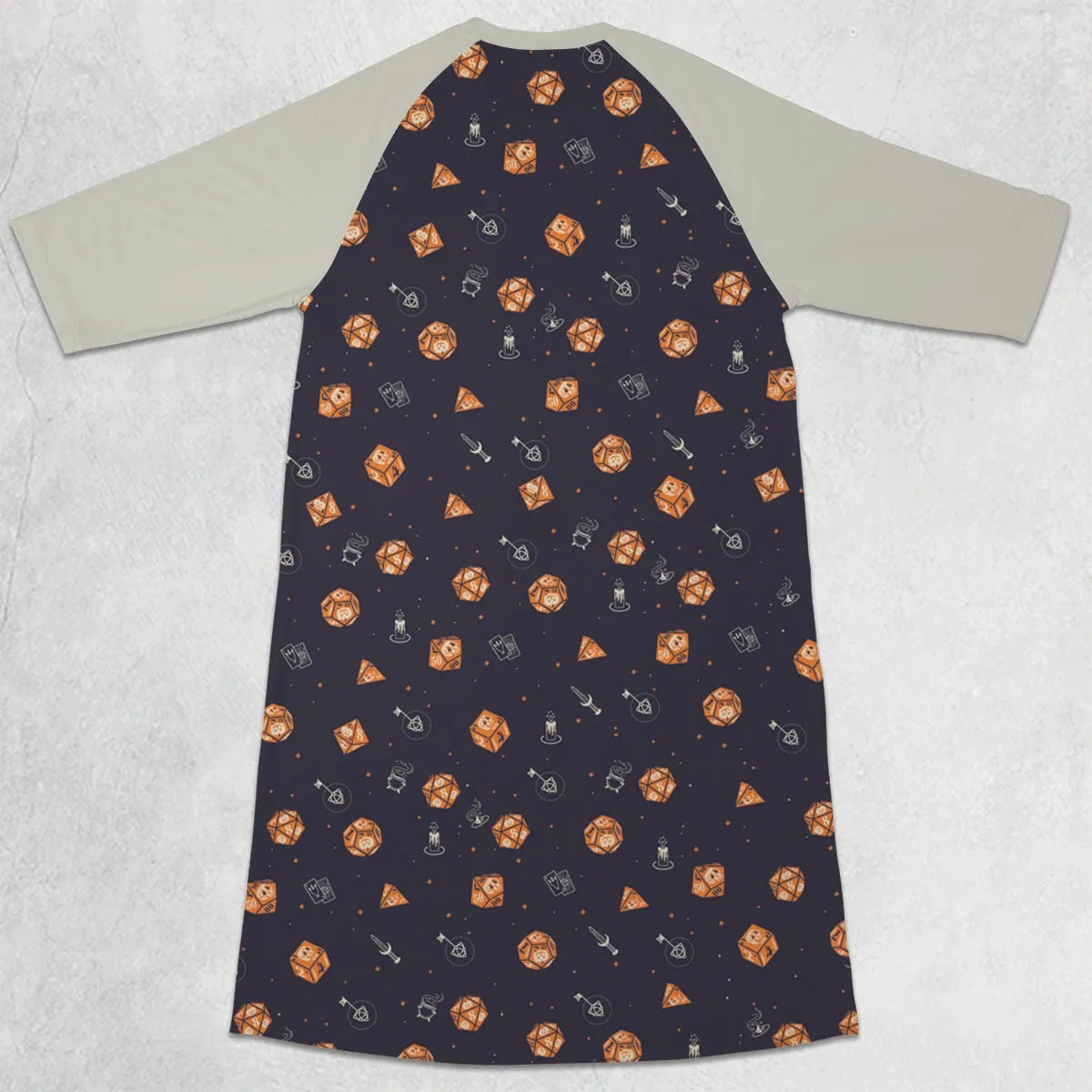 3/4 Sleeve Raglan Dress - SMCDHGV5
