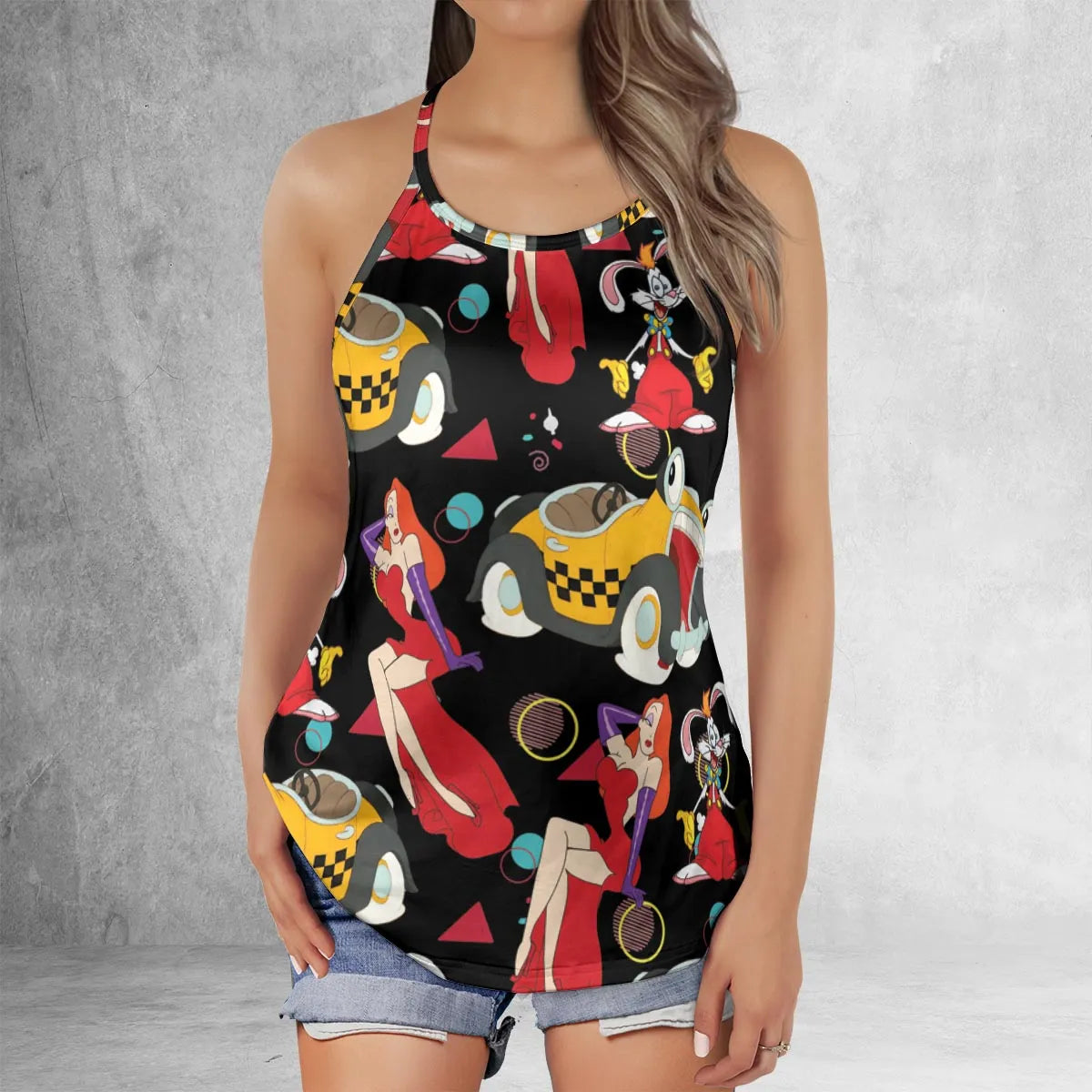 Criss Cross Tank Top - CVSY93ZD