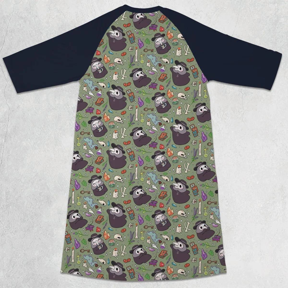 3/4 Sleeve Raglan Dress - RJEA3W3W