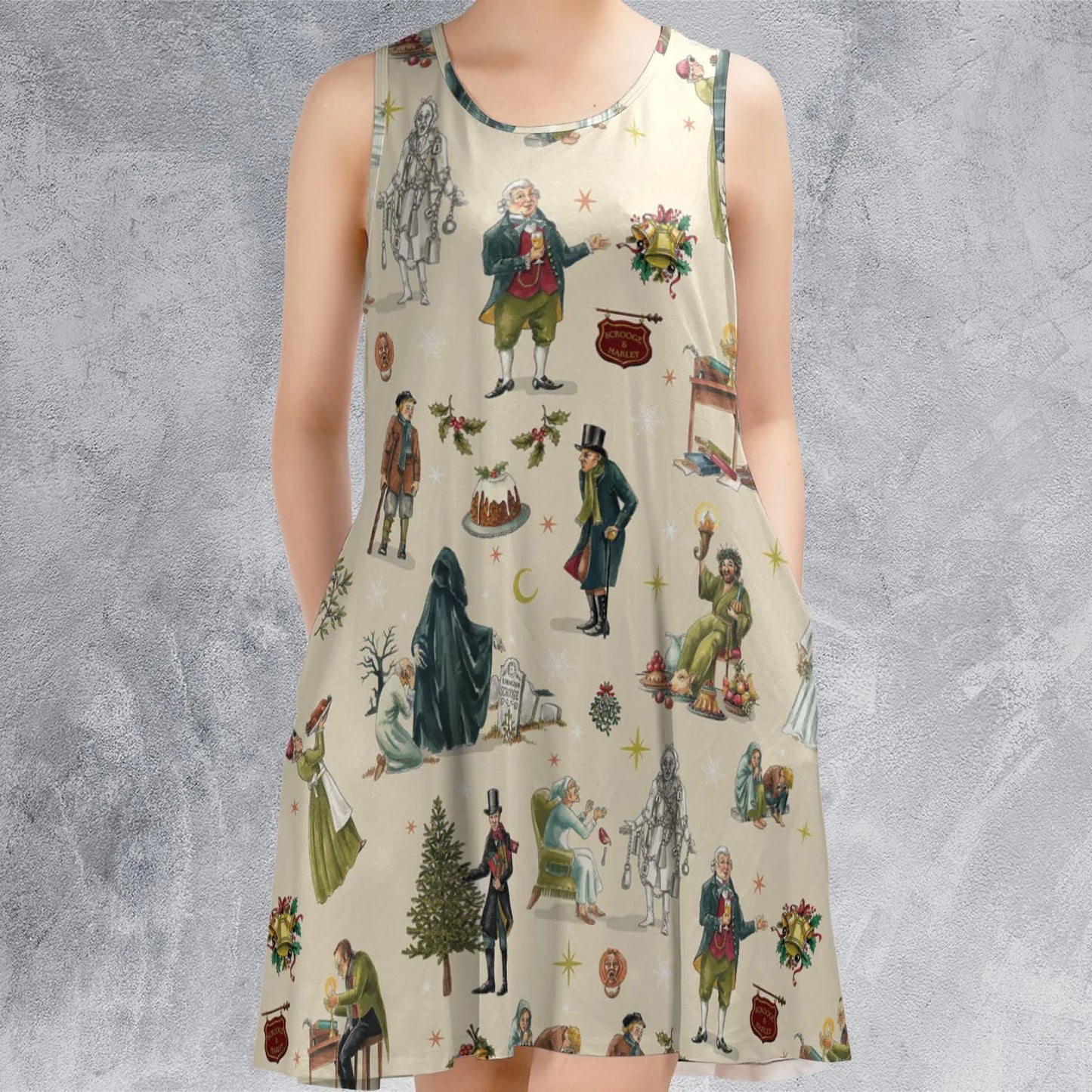 Sleeveless Dress - XSGJ3LZT