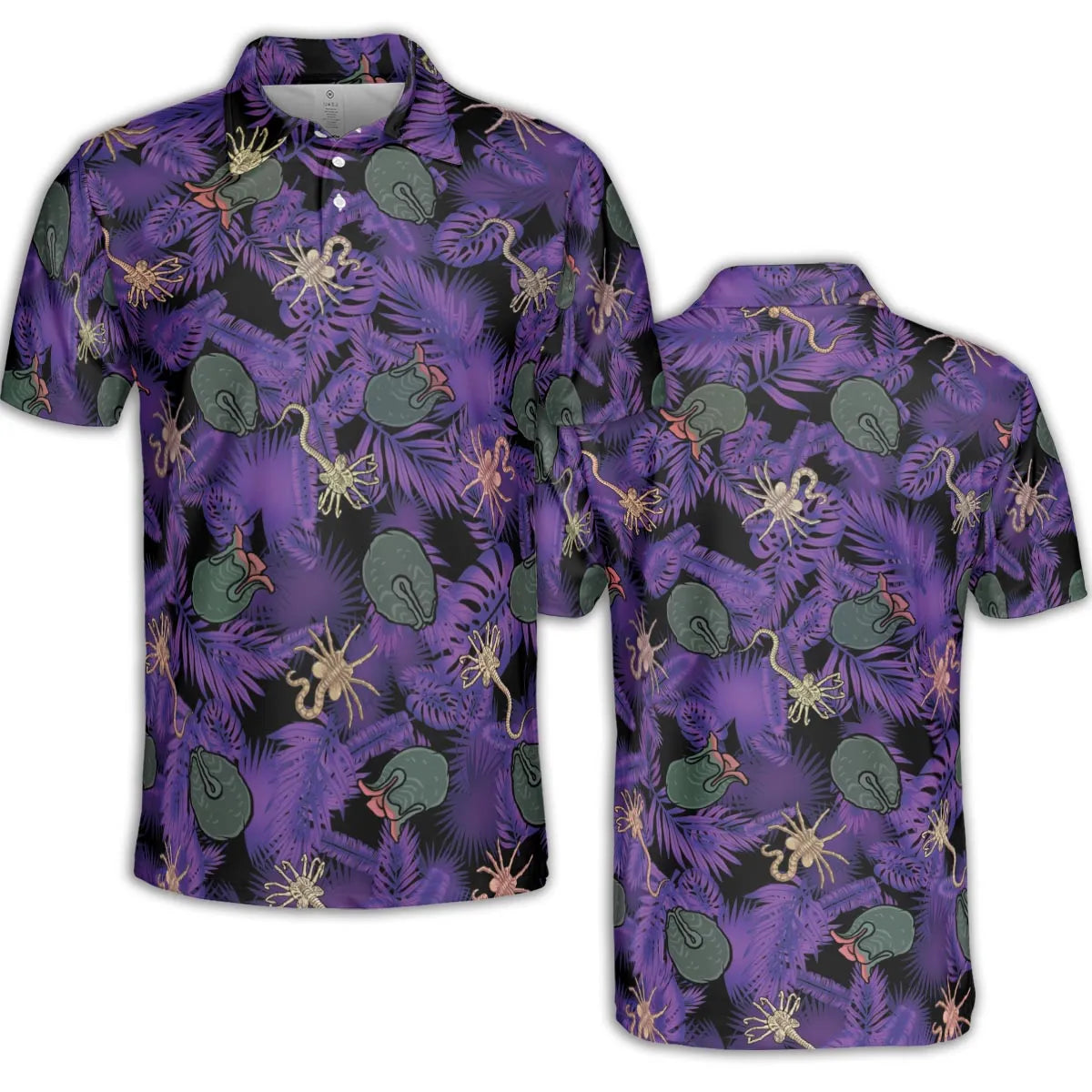 AOP Men/Women Polo Shirt - FDDVHRJZ