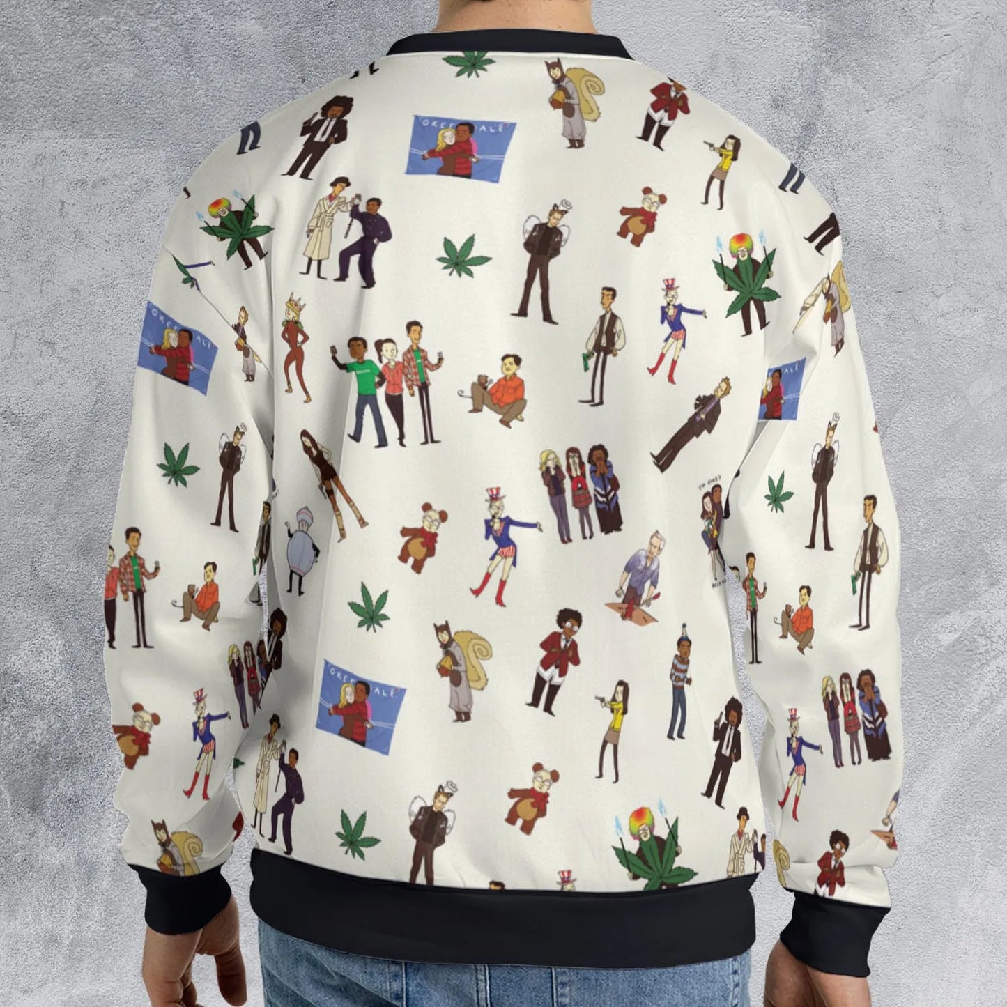 All-over Print Sweatshirt - 2KZ2ACYA