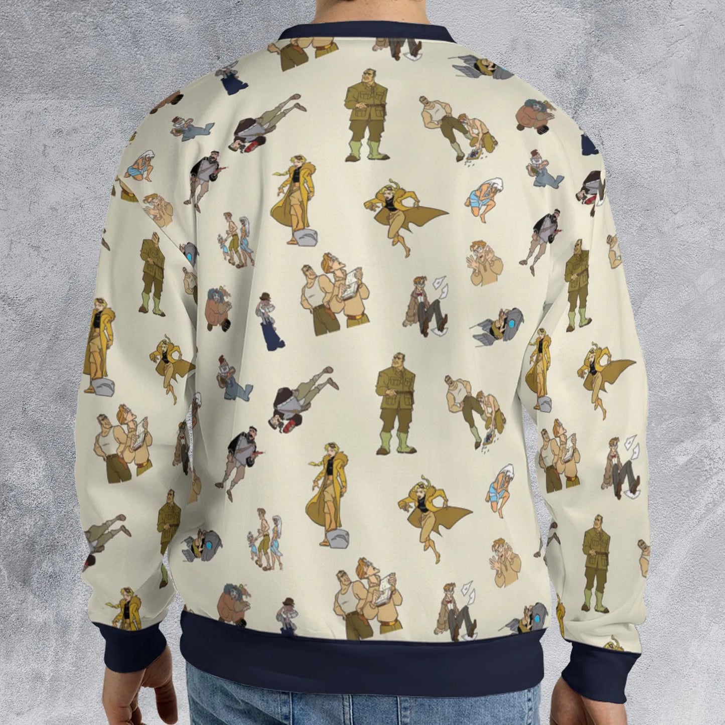 All-over Print Sweatshirt - SL1AYZ87