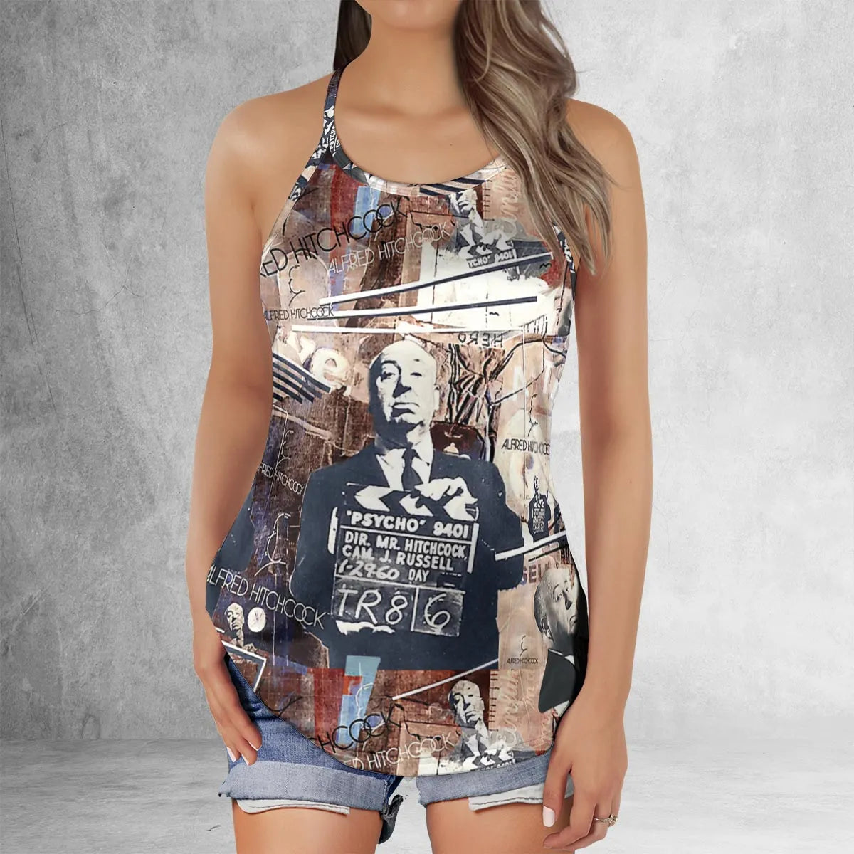 Criss Cross Tank Top - 3USDYPNC