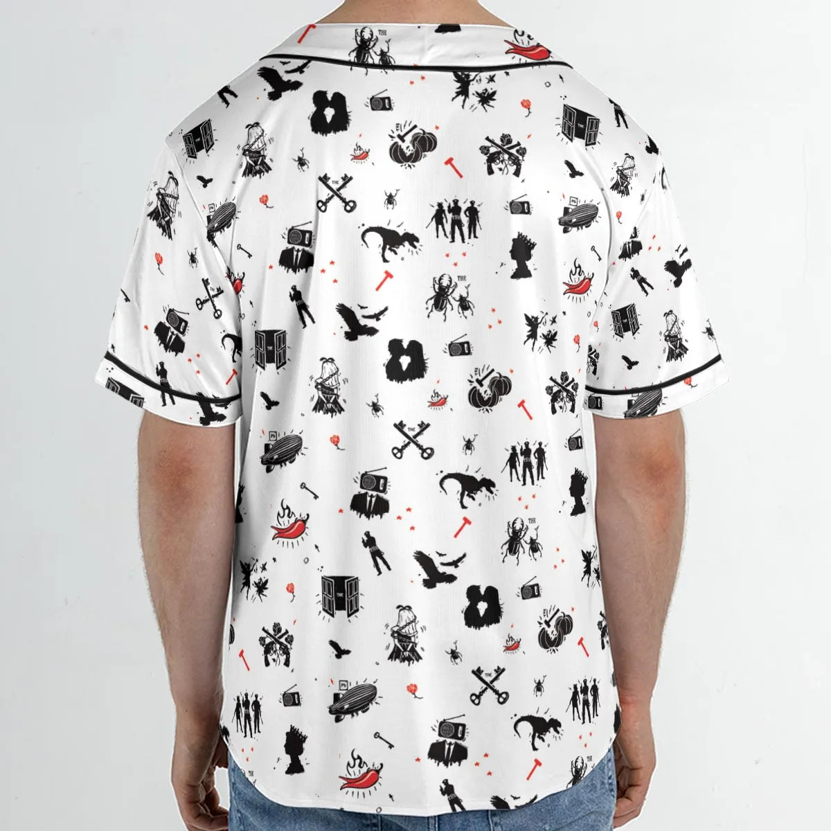Unisex Baseball Jersey - CCACQQXY
