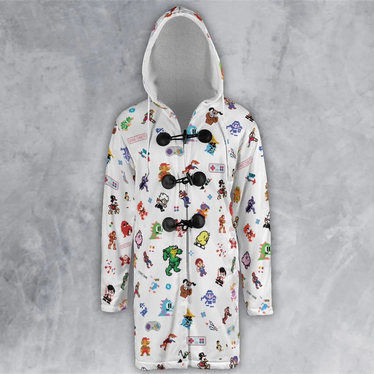 Hooded Cloak Coat - 86552376