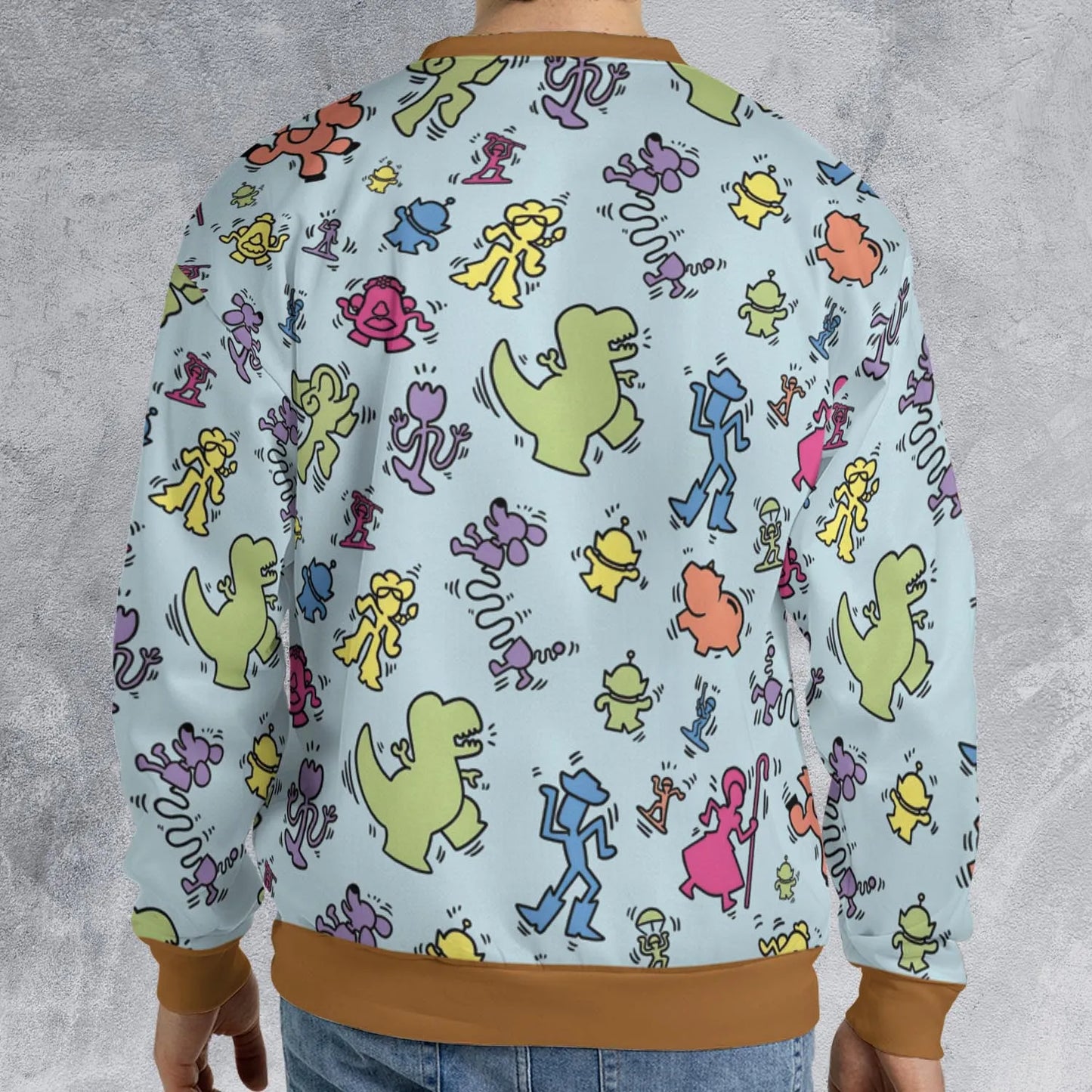 All-over Print Sweatshirt - YEAVQDS6