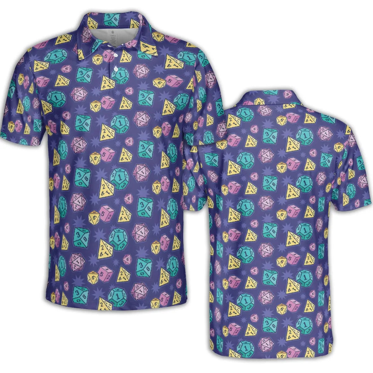 AOP Men/Women Polo Shirt - 2T719JBG