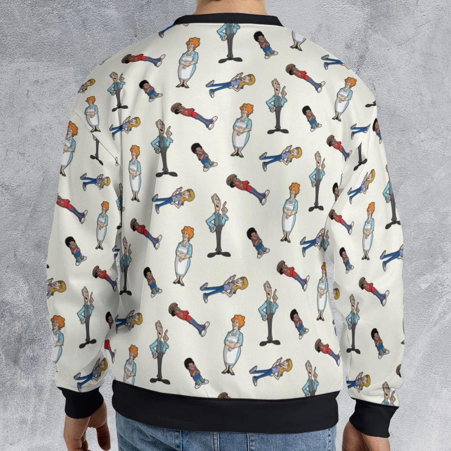 All-over Print Sweatshirt - H4J72MU9