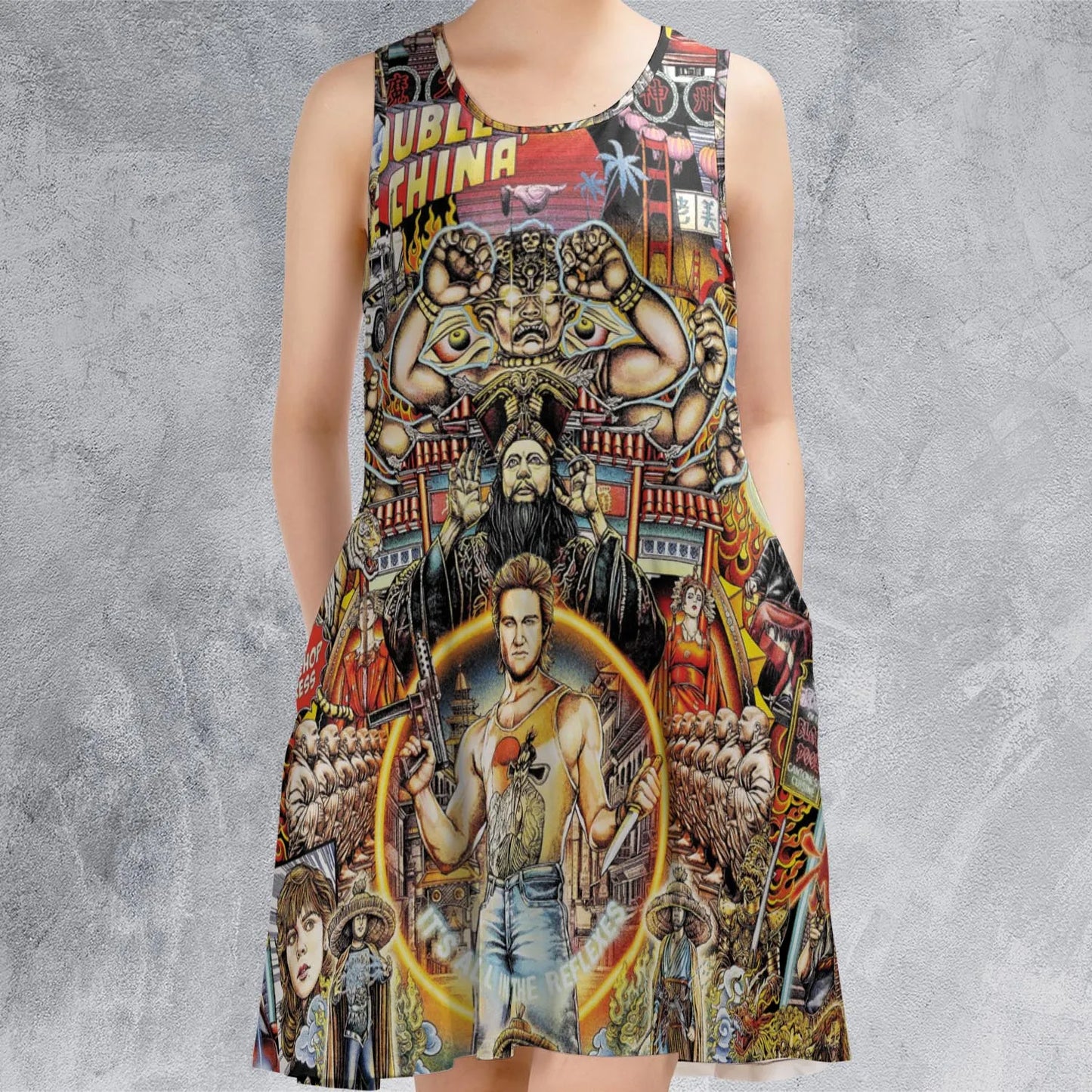 Sleeveless Dress - AHMW59GA