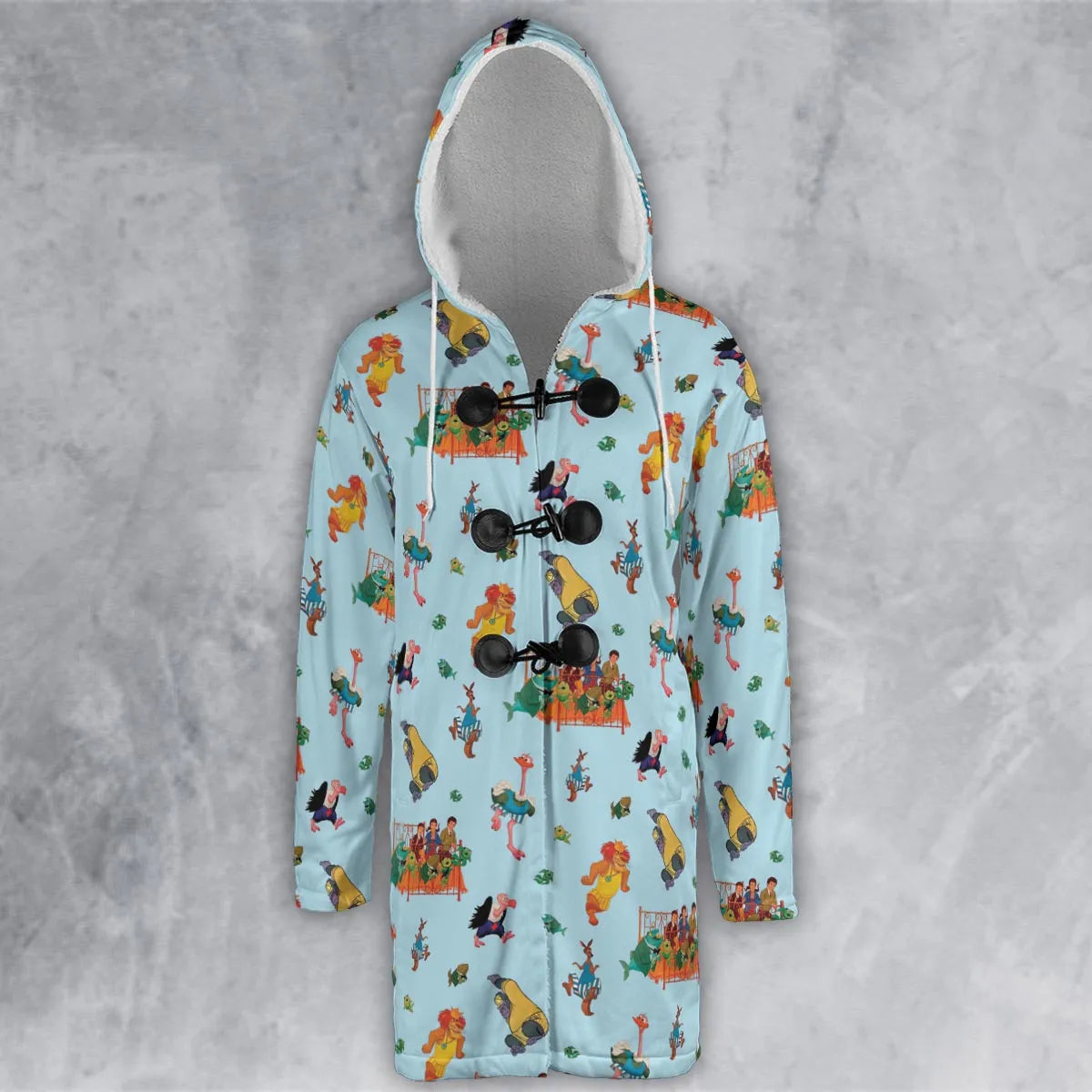 Hooded Cloak Coat - R2F9GU3Y